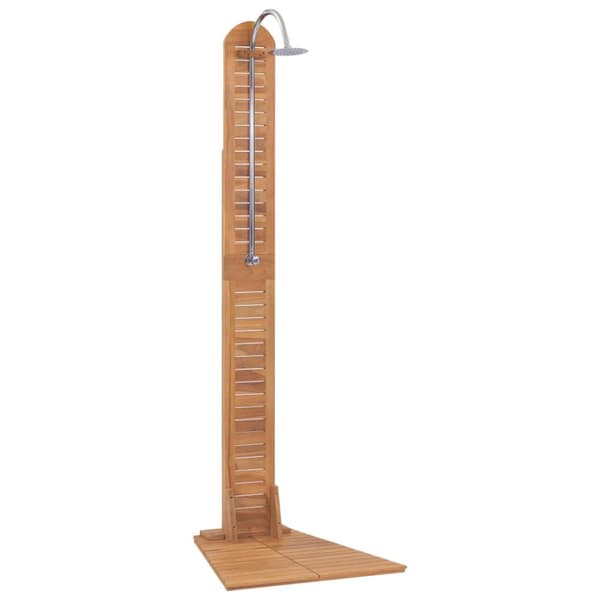 havebruser 70x75x204 cm massivt teak
