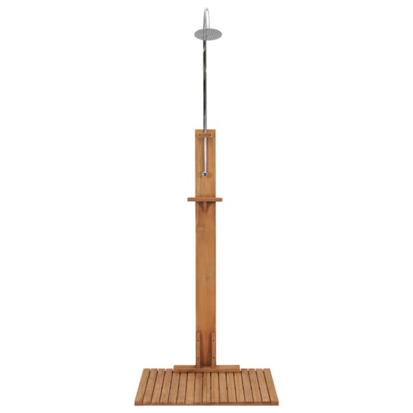 Puutarhasuihku 75x75x210 cm täysi tiikki