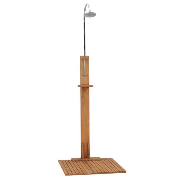 Puutarhasuihku 75x75x210 cm täysi tiikki