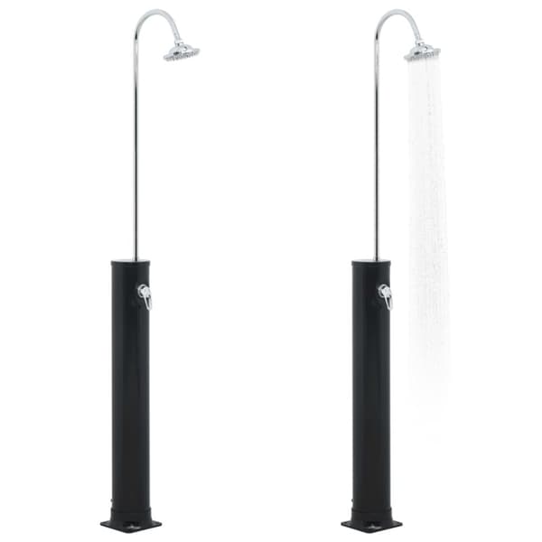 soldrevet bruser 214 cm 20 l sort