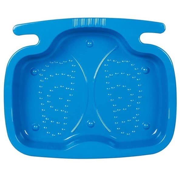 INTEX Pediluve - 56 x 46 x 9 cm - Blå eller grå (slumpmässig färg)