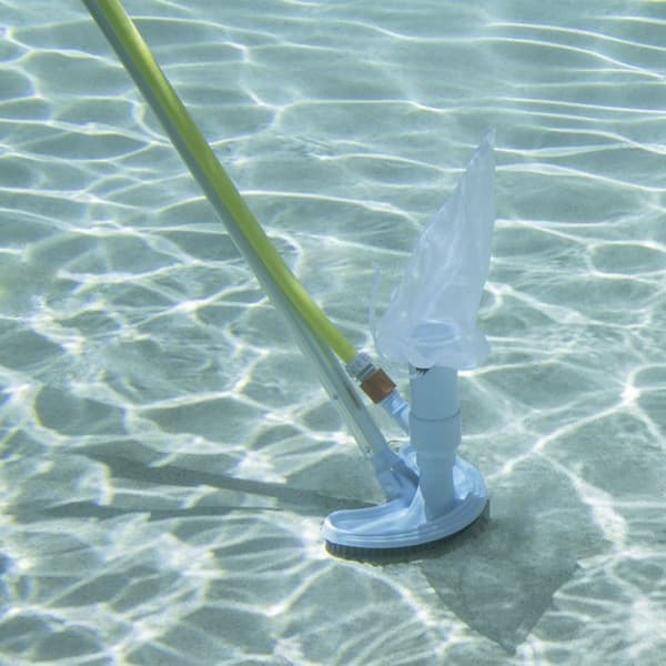 Pooldammsugare stor borste plus nät WERKA PRO