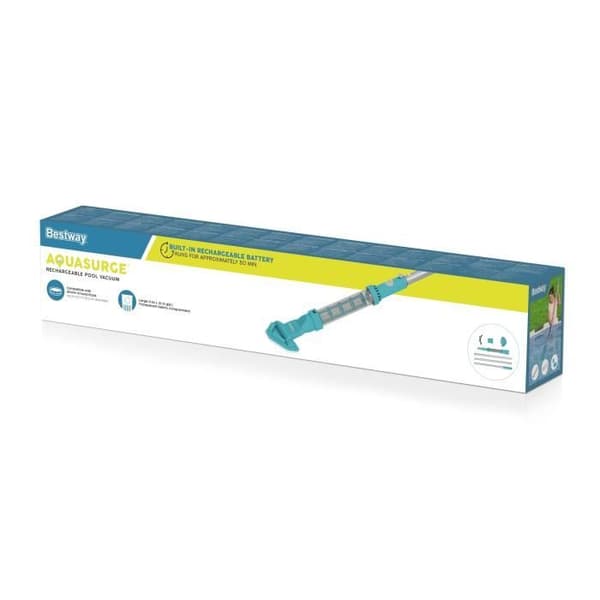 Batteridriven elektrisk dammsugare Aquasurge™ - BESTWAY - Trådlös - För pooler upp till 6,10m i diameter