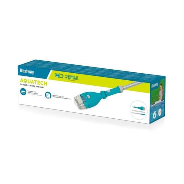 Aspirator elektrisk Aquatech™ - BESTWAY - trådlös - för pooler upp till 3,05m i diameter