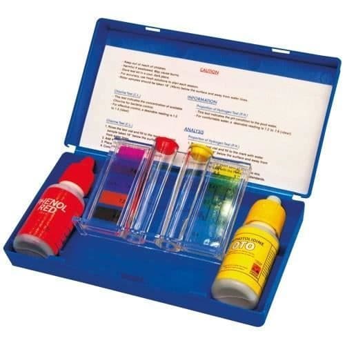 BLUE POINT COMPANY Trousse för analys av 2 flaskor pH och flytande klor