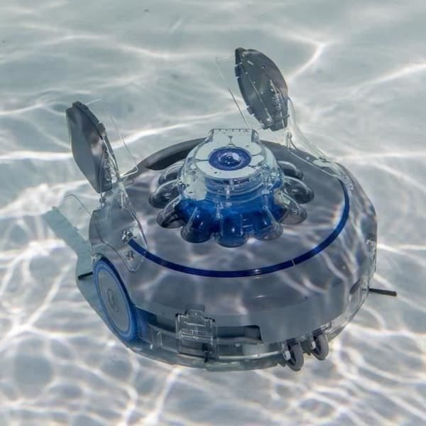 GRE - Robot med uppladdningsbart och trådlöst batteri, för ovanmark- och nedgrävda pooler upp till 12 x 5 m