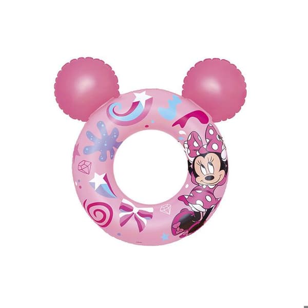 Bestway Disney Minnie Mouse Flyt med öron 74x76 cm +3 till 6 år Pool and Beach 09111