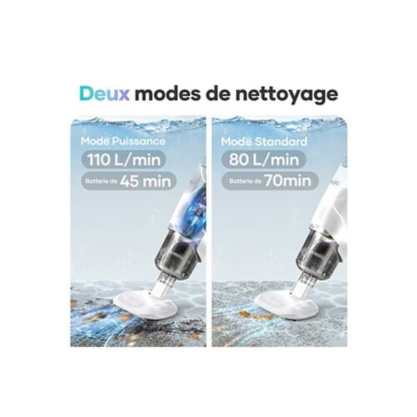 Pool and spa vacuum cleaner - Aiper - Pilot V2 - Automatic - 70 minutes of autonomy - 80 L/min suction