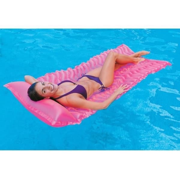 Materassino - Intex - Våg - 229x86cm - Hållbar PVC - 2 Luftkammare