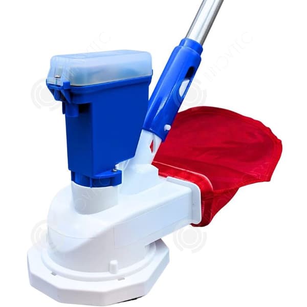 INN Pool Cleaner 20x13x21.5cm uppladdningsbar portabel poolunderhållsats med sughuvud för pooldammsugare