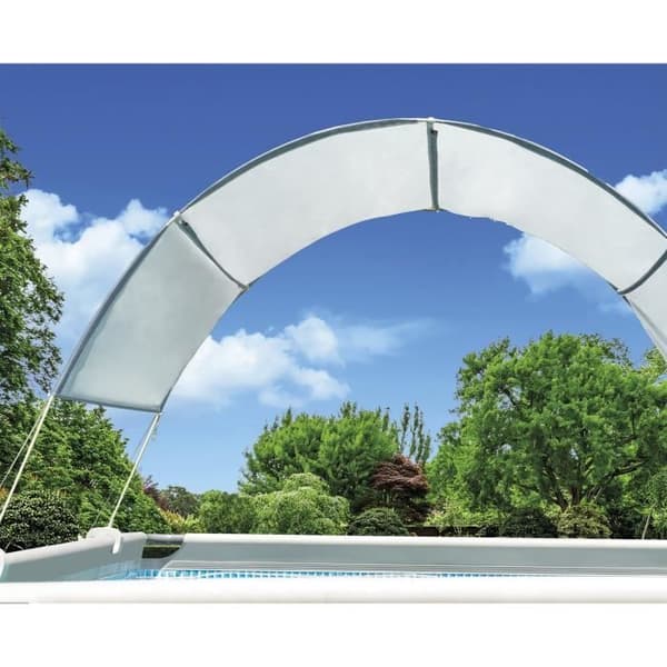 Skuggsegel - INTEX - För pool ovan jord - Anti-UV - 300 x 185 cm
