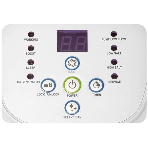 INTEX QS1200 saltsterilisator för simbassänger upp till 56,8 m³ med elektrokatalytiskt oxidationssystem