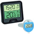 Miniatyrbild 1 av 2: Pooltermometer - TFA-Dostmann - Marbella 30.3066.01 - Svart - Celsius/Fahrenheit-avläsning - Flytande