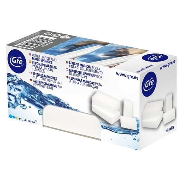Pool Waterline Cleaning Erasers - GRE - Paket med 4 - Idealisk för att ta bort inbäddade fläckar