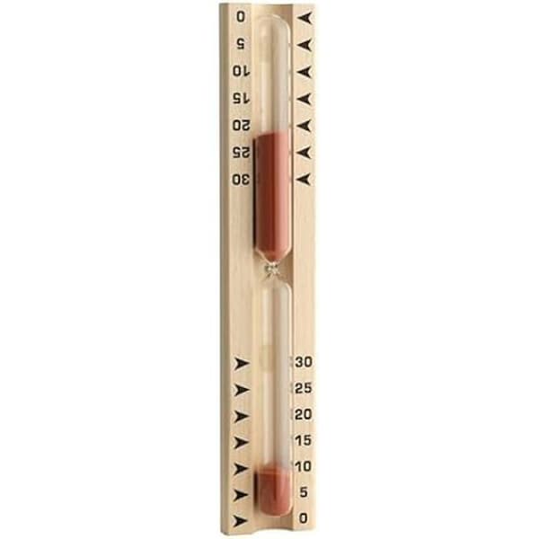 Sandtimer - TFA DOSTMANN - Bok - Röd/svart - Tillverkad i Tyskland - 29.2x4.0x5.4 cm