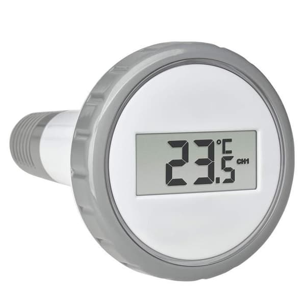 Pool thermometer - TFA-Dostmann - Palma 30.3067.10 - Trådlös - Antracit - Läsning Celsius/Fahrenheit