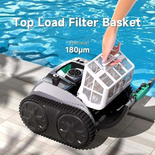 Trådlös Poolrobot Wybot C1 Pro med app - Intelligent, Kraftfull och Prestanda.