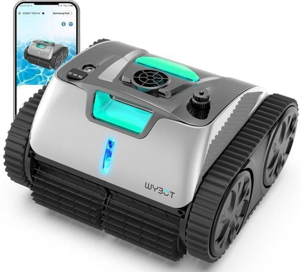 Trådlös Poolrobot Wybot C1 Pro med app - Intelligent, Kraftfull och Prestanda.