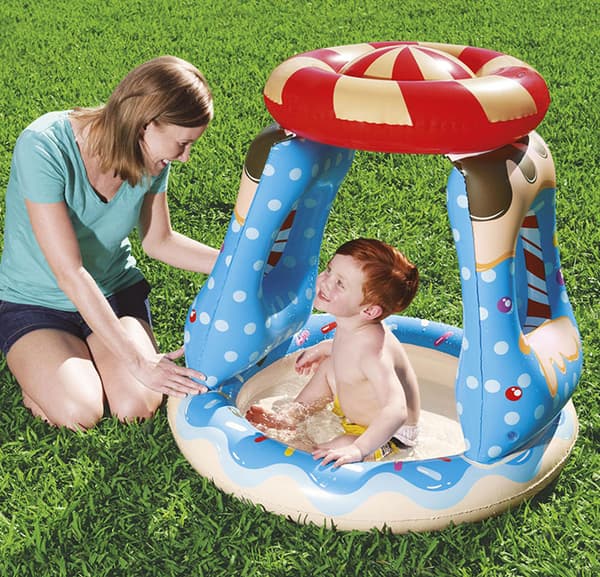 Barnpool Bestway - Candyville Playtime Pool - 91x91x89 cm