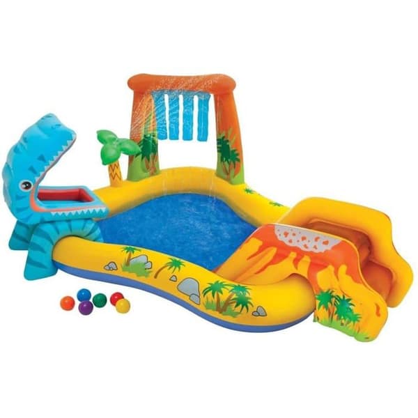 Lekplats - EMINZA - Dinosaurie - Utomhus - PVC