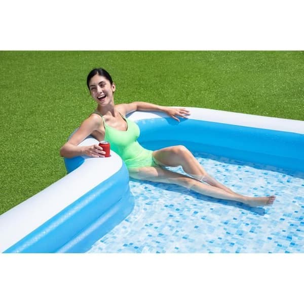 Bestway Uppblåsbar Barnpool 305x274x46 cm