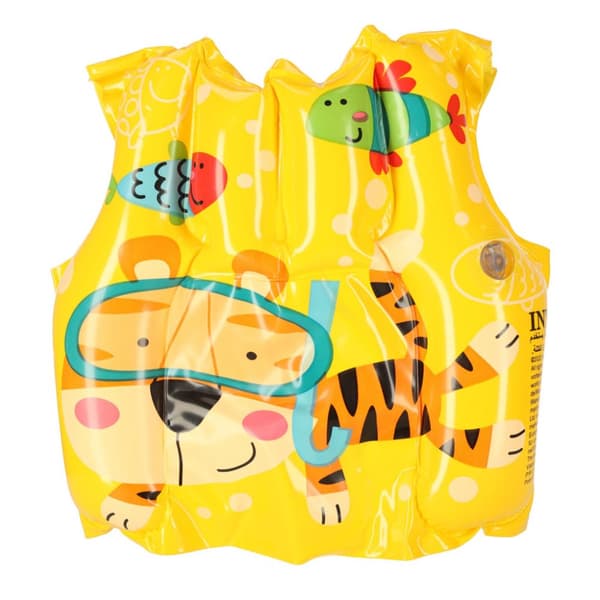 INTEX 59661 Kapok uppblåsbar väst för simning för barn 3-5 år 18-23 kg