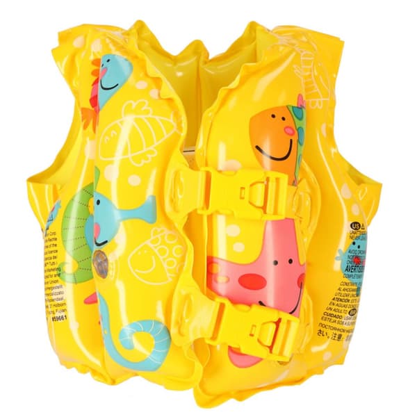 INTEX 59661 Kapok uppblåsbar väst för simning för barn 3-5 år 18-23 kg
