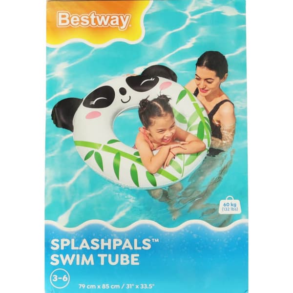 BESTWAY 36351 oppustelig svømmering panda 85-76cm
