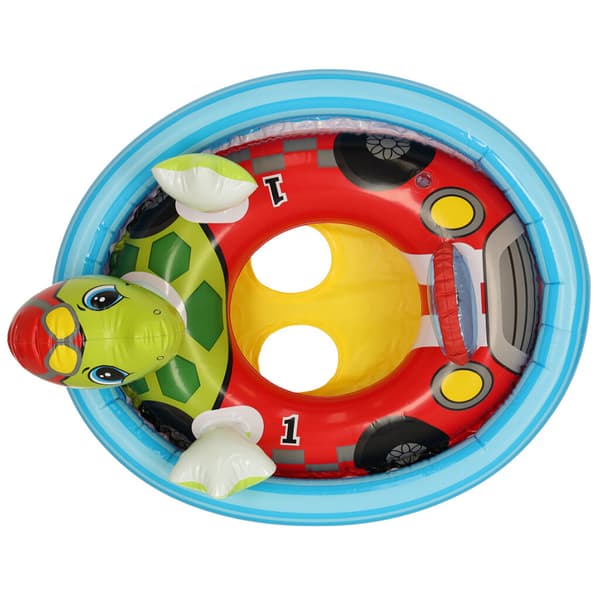 Babysimring, uppblåsbar uppblåsbar barnring med säte, sköldpadda, max 23kg, 3-4 år gammal INTEX 59570