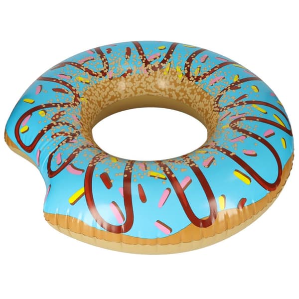BESTWAY 36118 donut oppustelig svømmering, blå, 107 cm