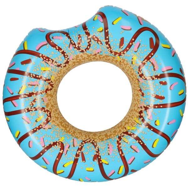 BESTWAY 36118 donut oppustelig svømmering, blå, 107 cm