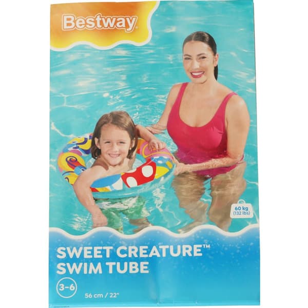 BESTWAY 36013 oppustelig svømmering, sommerfugle, 56 cm