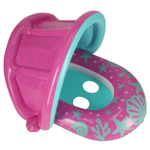 BESTWAY 34091 oppustelig babysvømmering, pink
