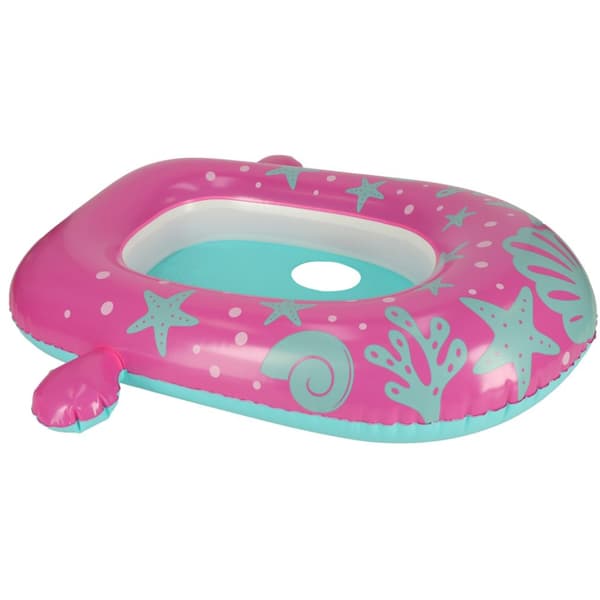 BESTWAY 34091 oppustelig babysvømmering, pink