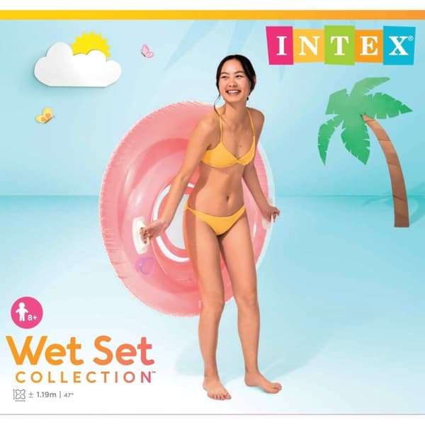Intex Wet Set Collection Sit and Lounge Svømmestol 119 cm Assorteret