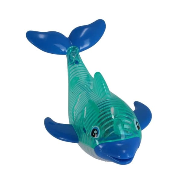 Dyk delfin med ljus