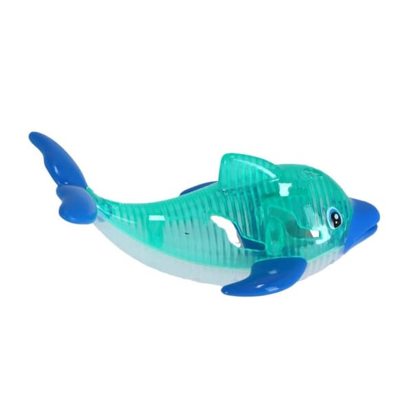 Dyk delfin med ljus