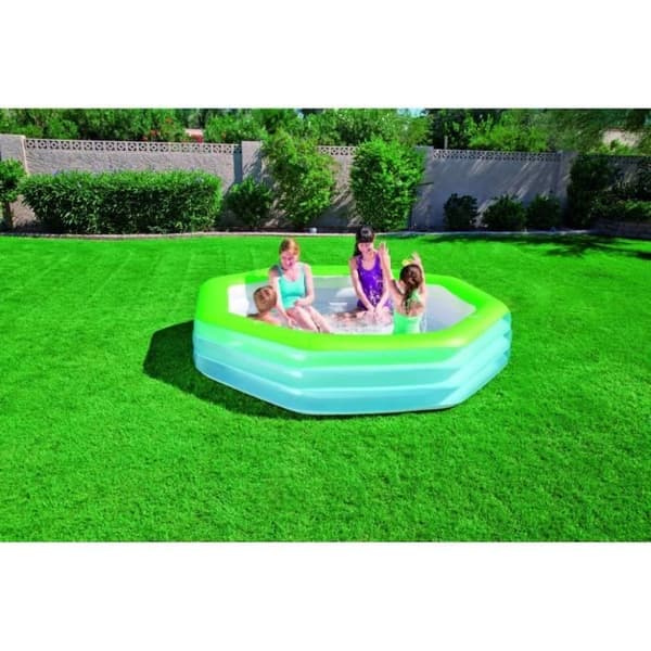 Uppblåsbar pool med 3 ringar, bestway 54119