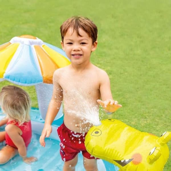 barnpool INTEX Alligator lekplats 14