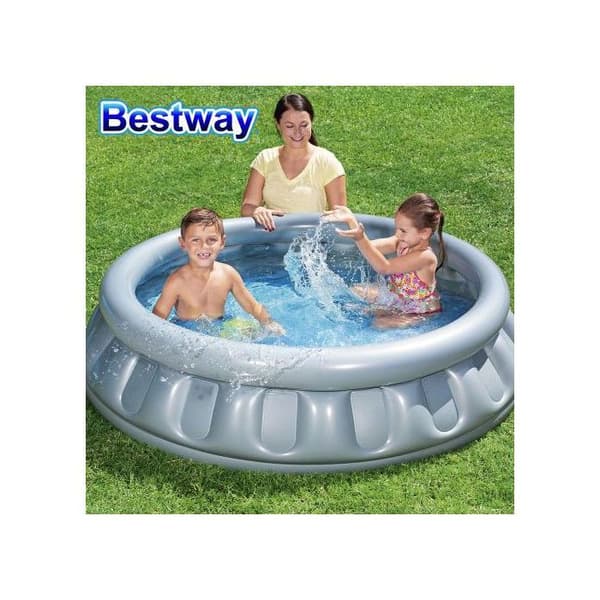 Uppblåsbar pool - BESTWAY - Rymdskepp - Asymmetrisk - Blandad - 157x41 cm