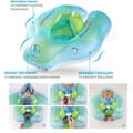 Miniatyrbild 4 av 4: CONFO® Babysimring sovring med sitsficka för att förhindra halka