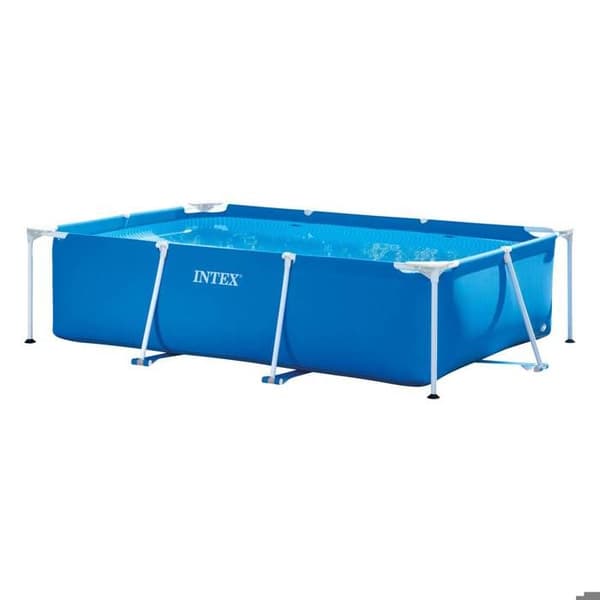 Intex Rektangulär Rampool Utomhuspool Trädgårdspool 91483