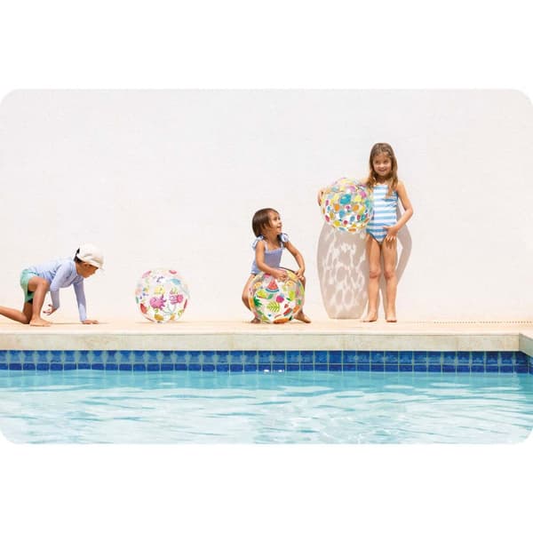 Puhallettava rantapallo vedenalainen maailma 51 cm INTEX 59040
