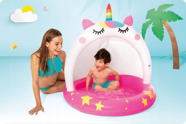 Oppustelig kattepool Intex 58438