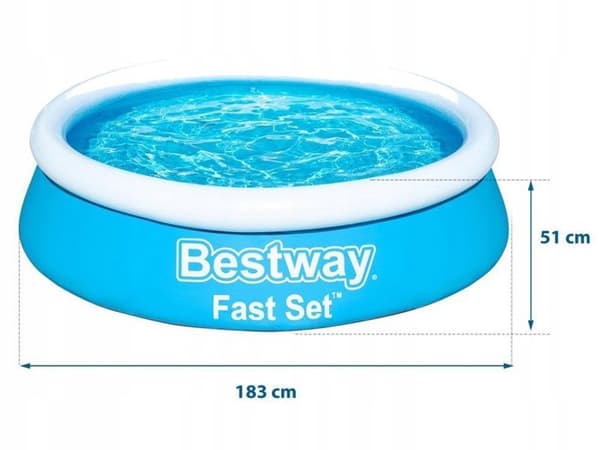 Piscine Fast Set – 1,83 m x 51 cm – Pool 57392