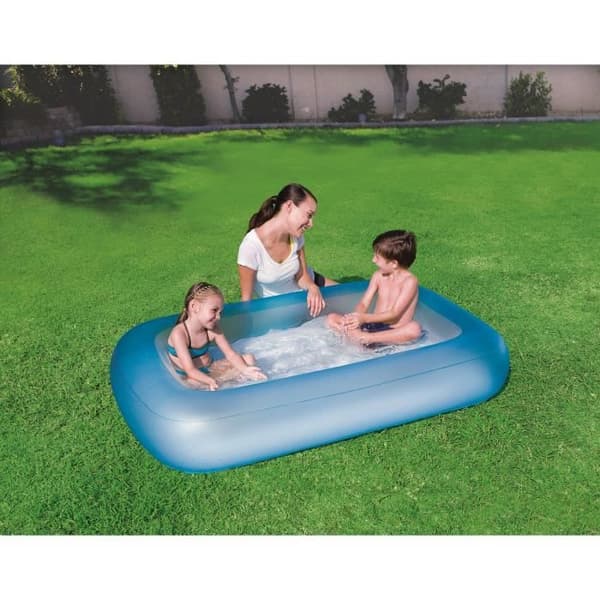 Neonpool - BESTWAY - Rektangulär - 165 x 104 x 25 cm - PVC - För barn
