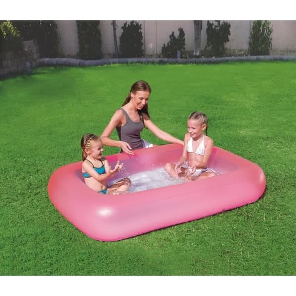 Neonpool - BESTWAY - Rektangulär - 165 x 104 x 25 cm - PVC - För barn