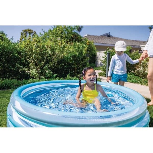 Uppblåsbar plaskdamm - Intex - Blue Bliss - Ø 147 cm - Höjd 33 cm - PVC
