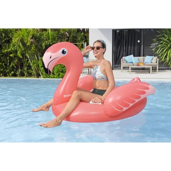 Åkmatta - Bestway - Flamingo - 168 x 120 cm