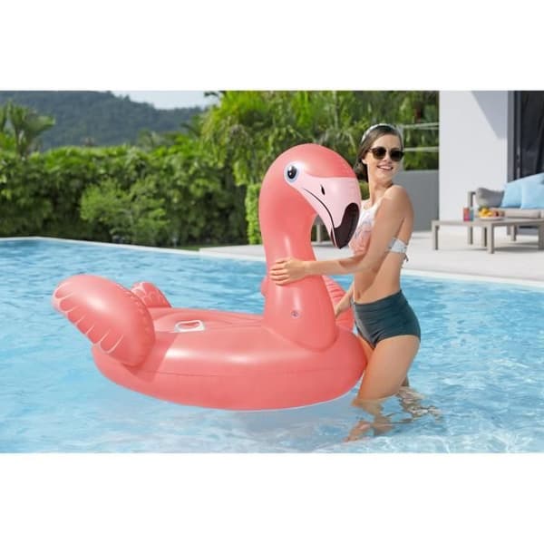 Åkmatta - Bestway - Flamingo - 168 x 120 cm